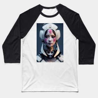 Mechanical Geisha Baseball T-Shirt